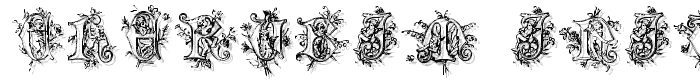 Cherubim Initials font